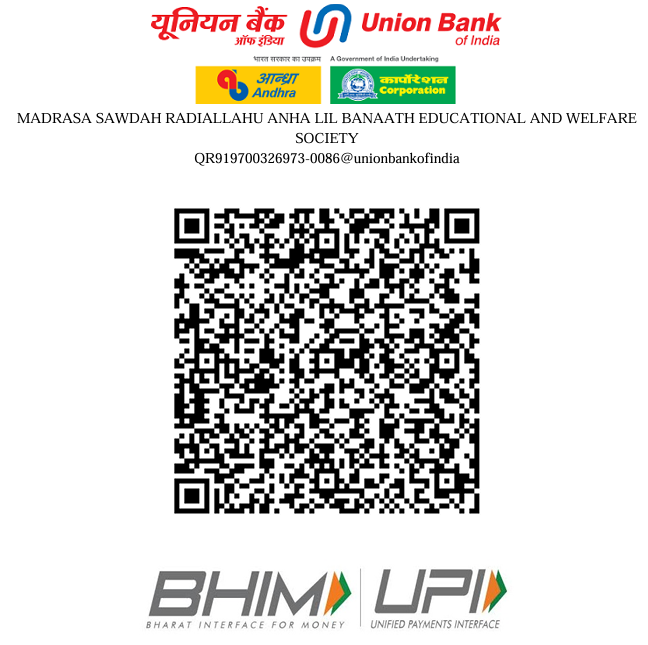 UPI QR Code - Madrasa Sawdah RA
